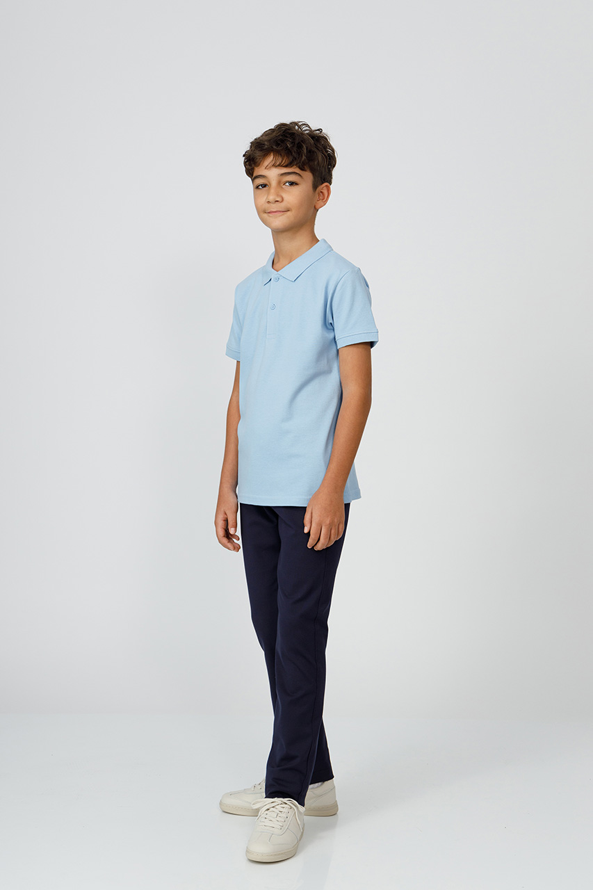 Tricou polo slim copii 995